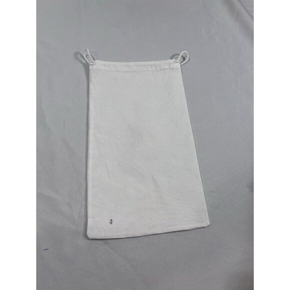 CHLOE Dust Bag White Drawstring Travel Storage Pouch Medium 8x13 - Picture 2 of 2